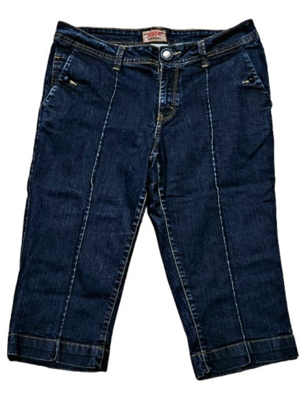 No Boundaries Dark Blue Capri Jeans Size 13 Juniors